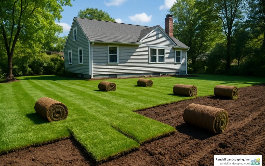 Methuen sod installation