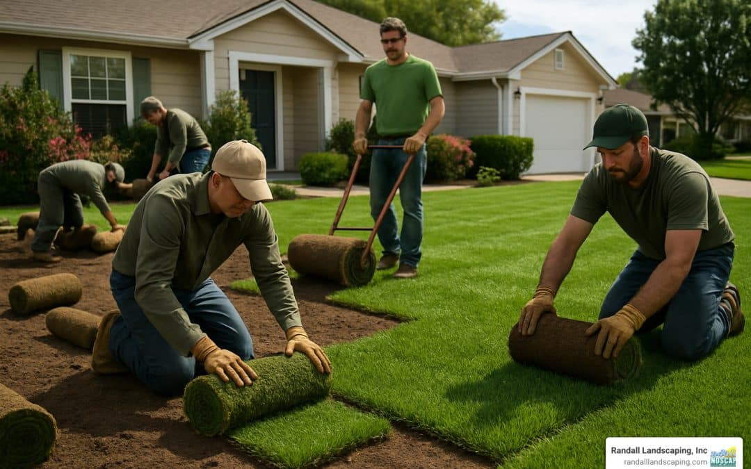 professional sod installation