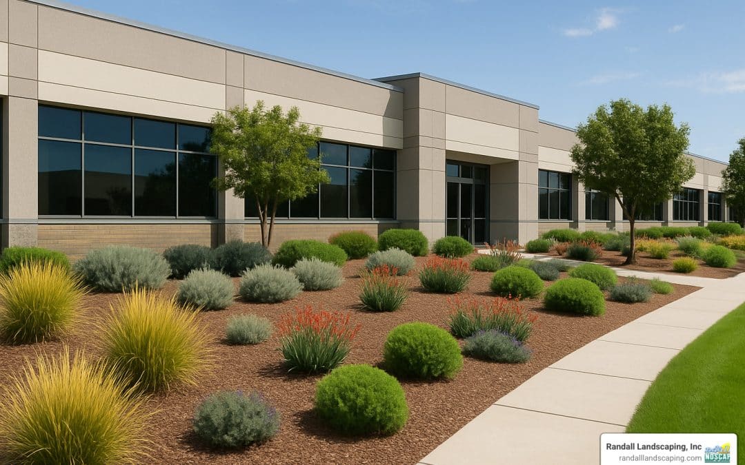 low maintenance commercial landscaping