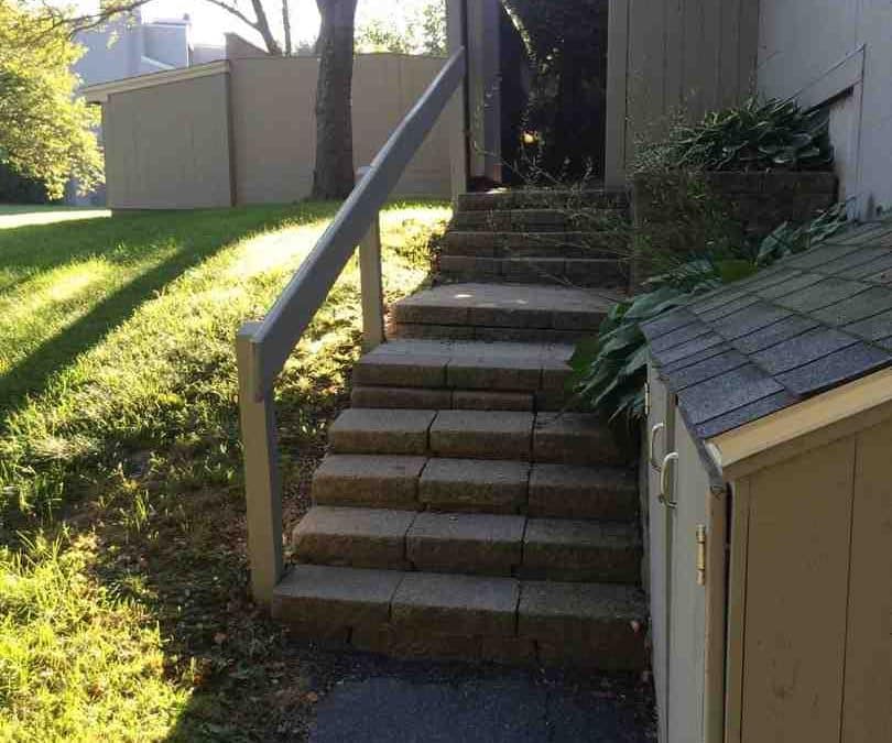 landscape wall construction