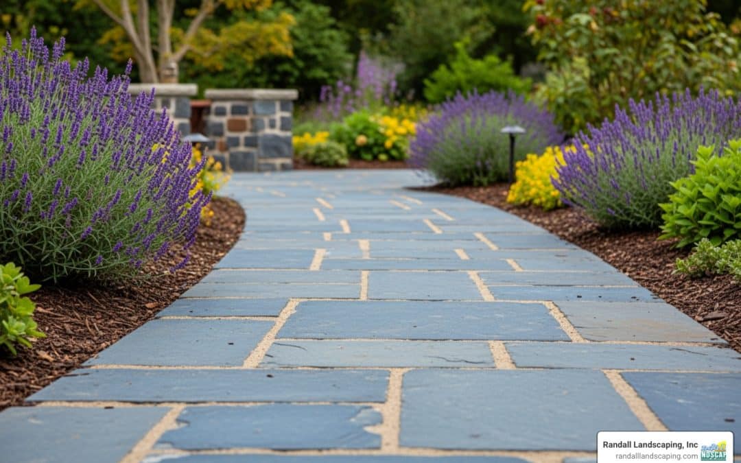 how to install a bluestone walkway