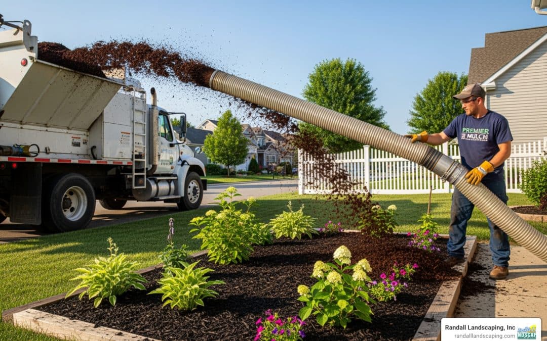 blow in mulch near me