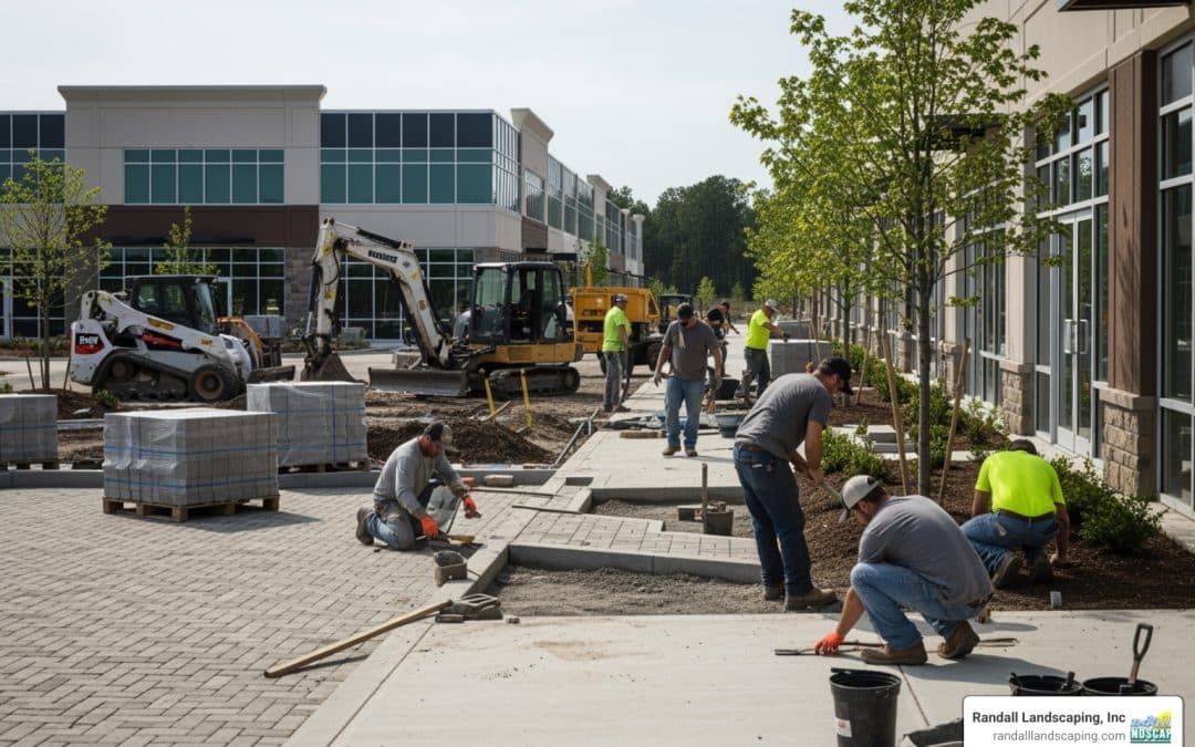 commercial landscape construction contractor