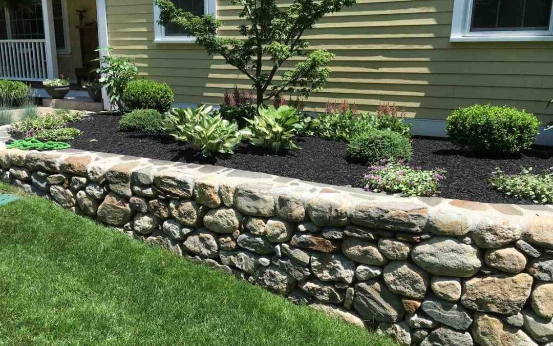 yard retaining wall
