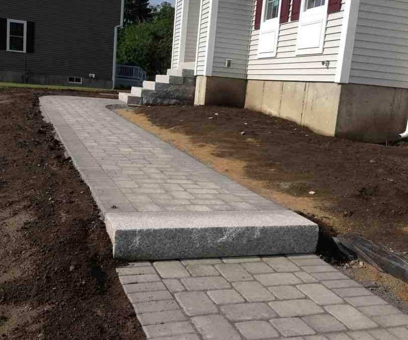 lay a paver walkway