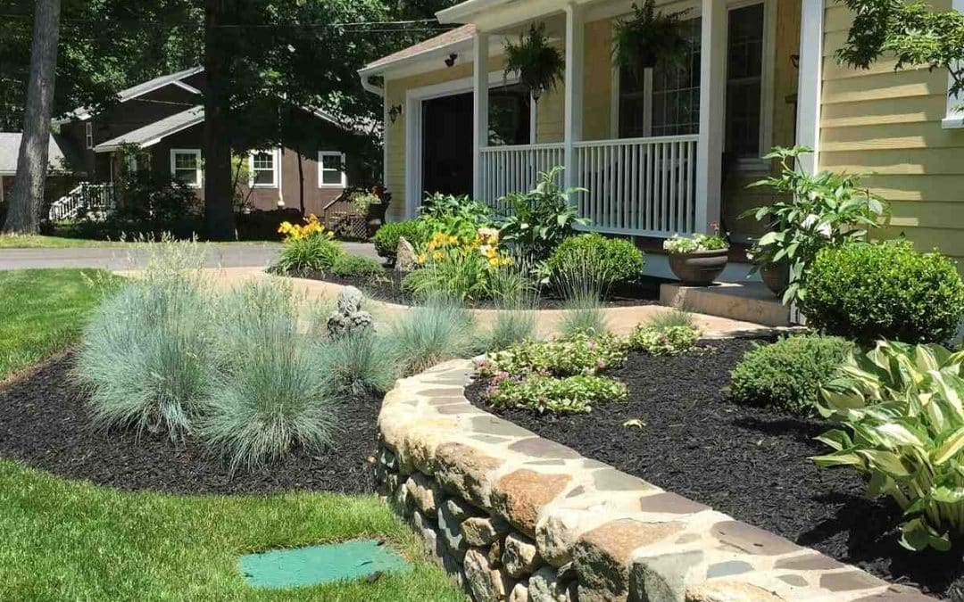 fine mulch for flower beds